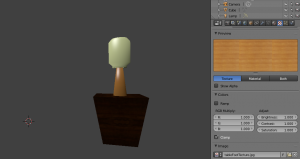 Bed Lamp on Blender